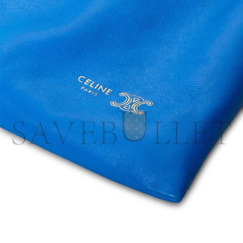 Ce1i*e small crystal pouch in lambskin 123662j79.07qh (32*29*0.5cm)